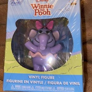 Disney Winnie the Pooh Purple Vinyl Elephant Figure